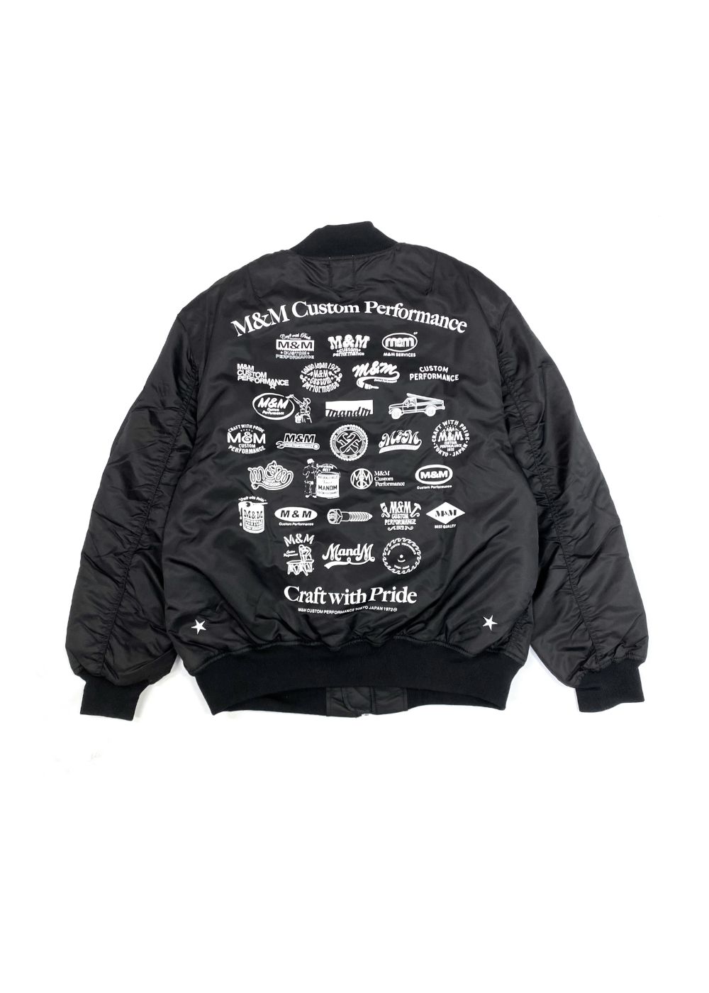 MA-1 (BLACK) / バックプリント MA-1