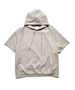 MINEDENIM - Square Big Nosleeve Hoodie (GRY) / スクエア ビッグ  