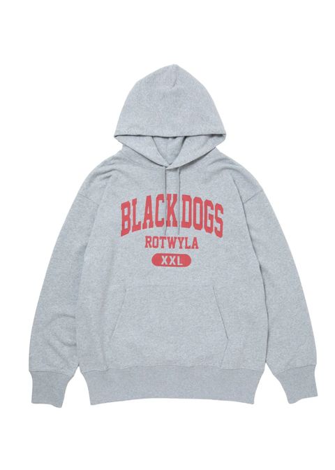 BD XXL PARKA (GRAY) / プリント スウェットパーカー