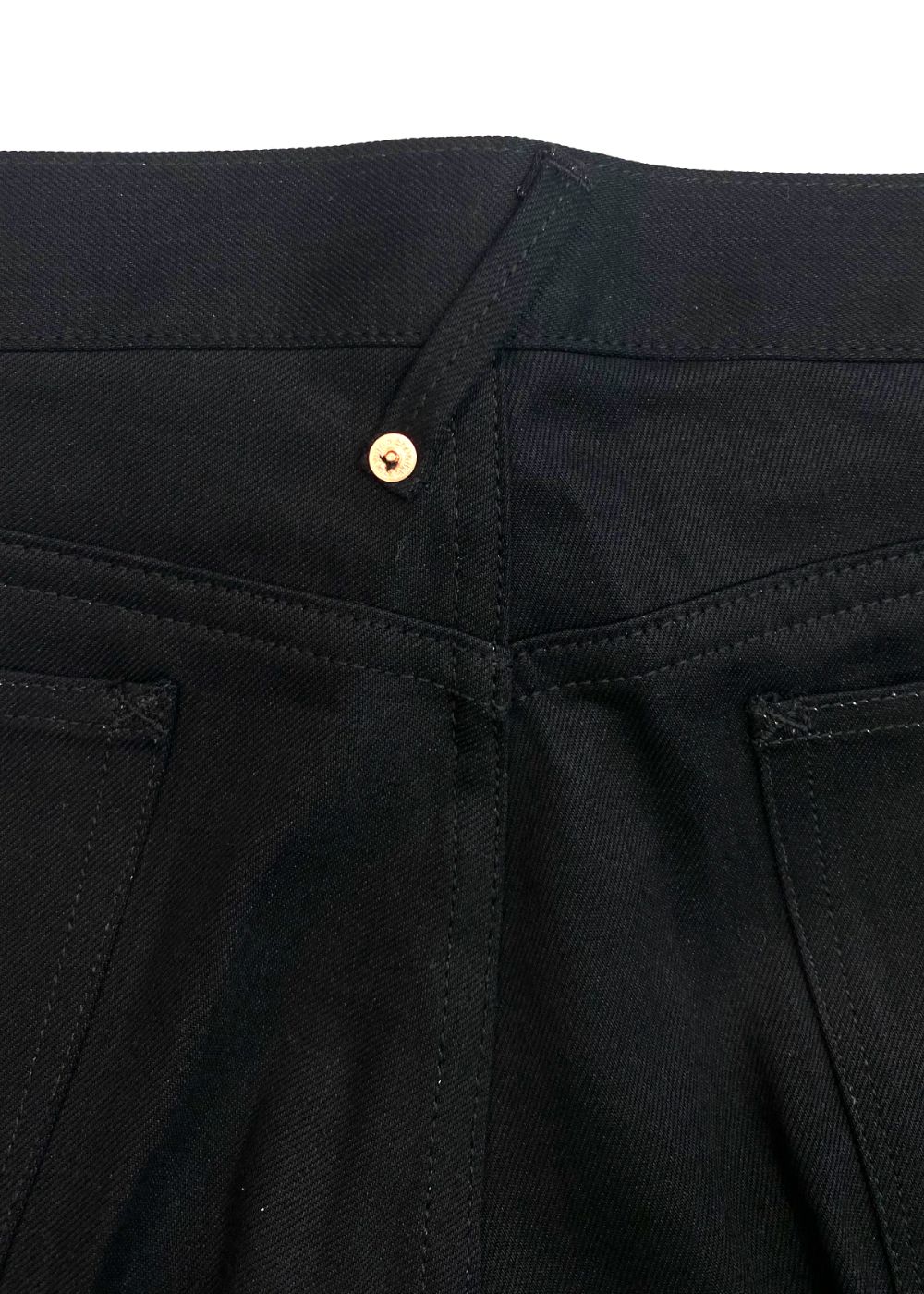 9/L DENIM PANTS "JESSEE" (BLACK) / アンクル デニムパンツ