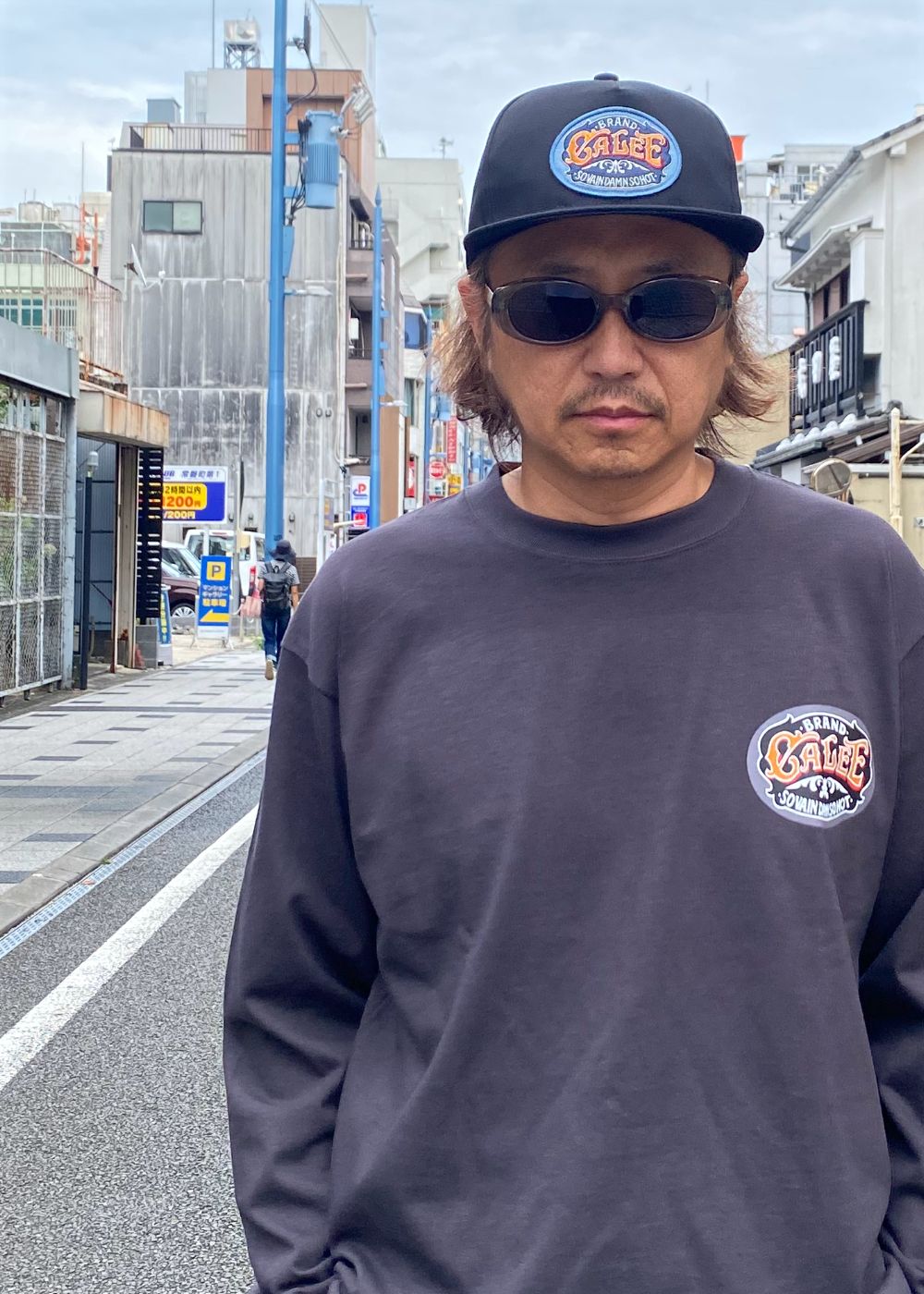 SIGNBOARD WAPPEN CAP ＜NATURALLY PAINT DESIGN＞ (BLACK) / ×ナチュラリーペイント コラボ キャップ