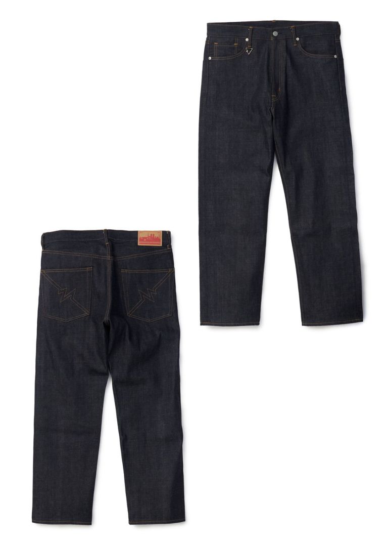 WHIZ LIMITED - 【ラスト1点】5P DENIM PANTS (BLUE) / リジッドデニム 
