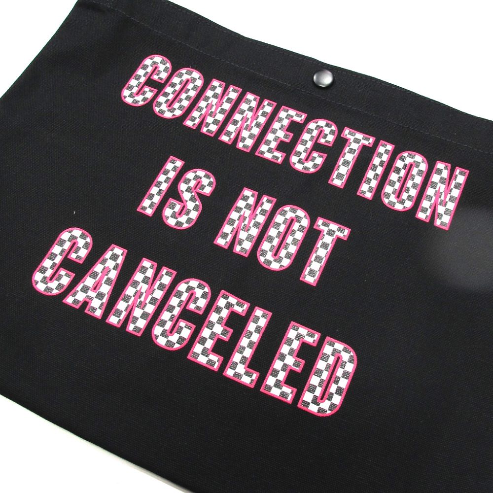 ×SUNNY C SIDER CHECKER SACOCHE (BLACK) / サニーシーサイダー コラボチェッカーロゴサコッシュ