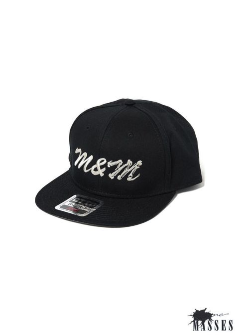 SNAPBACK BB CAP (×MASSES) (BLACK) / マシス コラボレーション キャップ