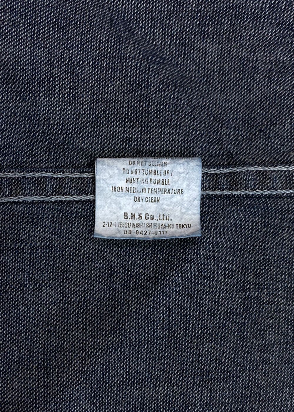 DENIM SHIRT (INDIGO) / デニム ウエスタンシャツ