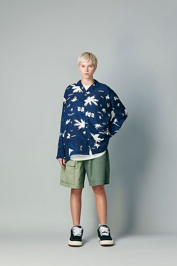 極美品 WHIZ LIMITED BLADELEAF SHIRT ネイビー 極美品 WHIZ LIMITED BLADELEAF SHIRT ネイビー - メルカリ