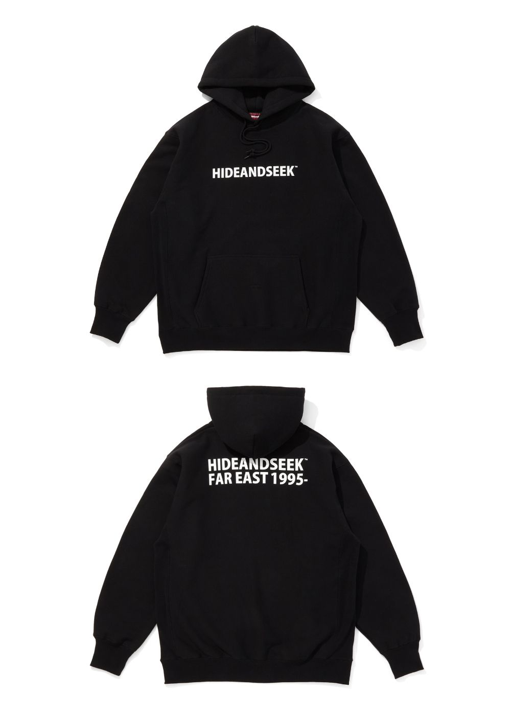 Logo Hooded Sweat Shirt (BLACK) / ロゴ スウェット パーカー