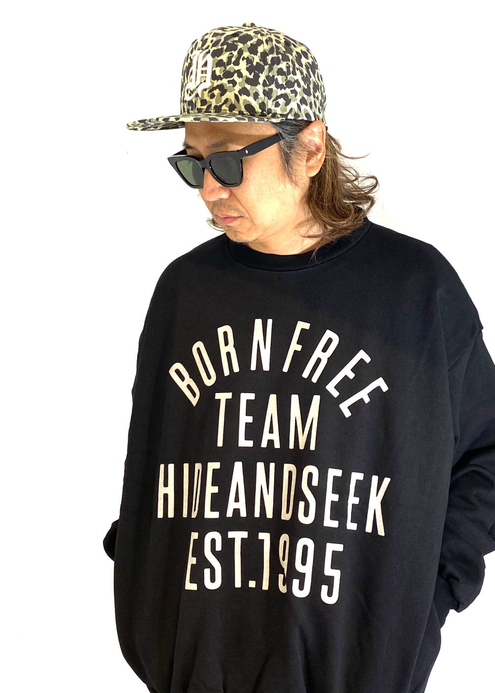 【ラスト1点】Camo Baseball CAP (PANTHER) / オリジナル カモフラージュ ベースボールキャップ