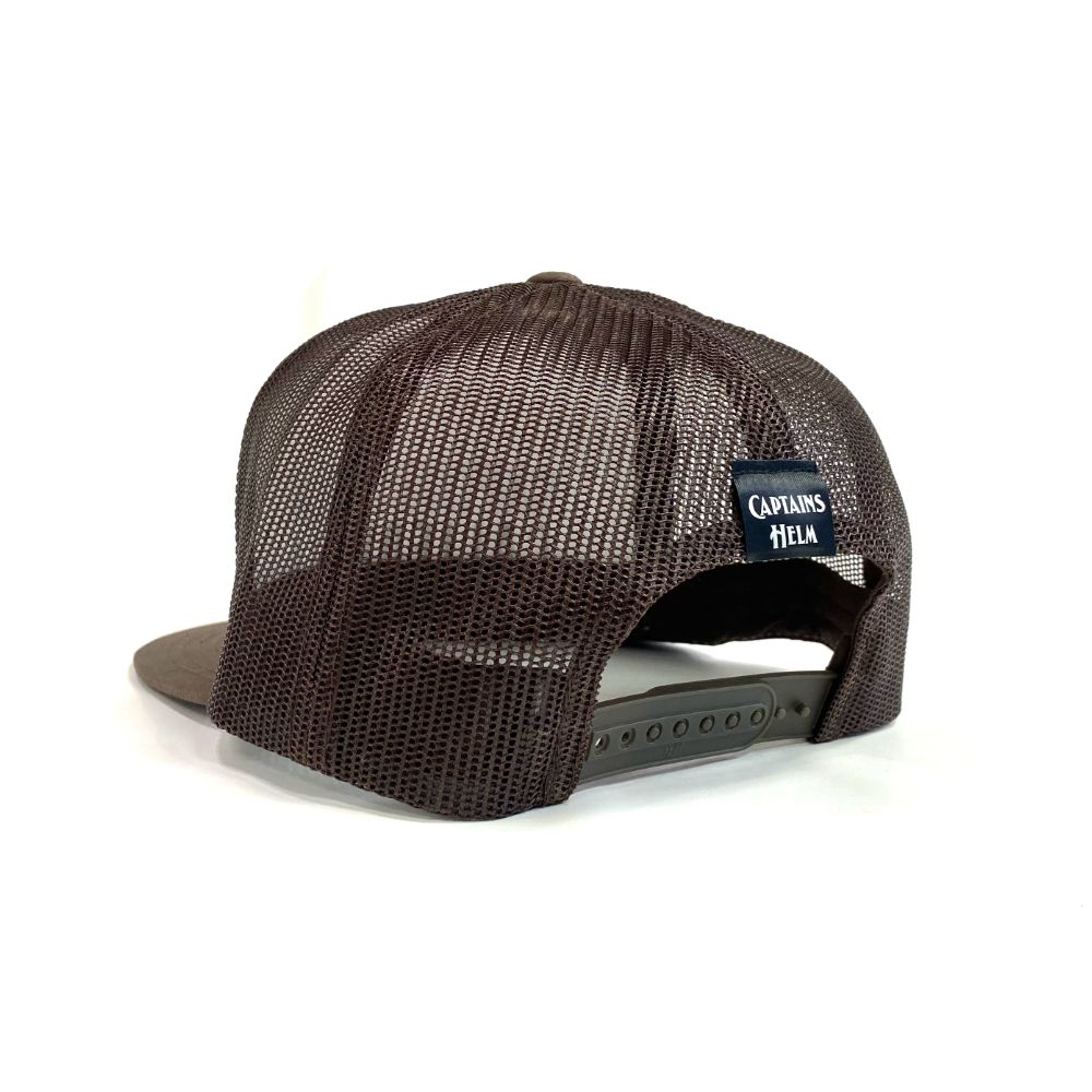 CAPTAINS HELM - 【ラスト1点】CH/CA MESH CAP (BROWN) / ロゴ