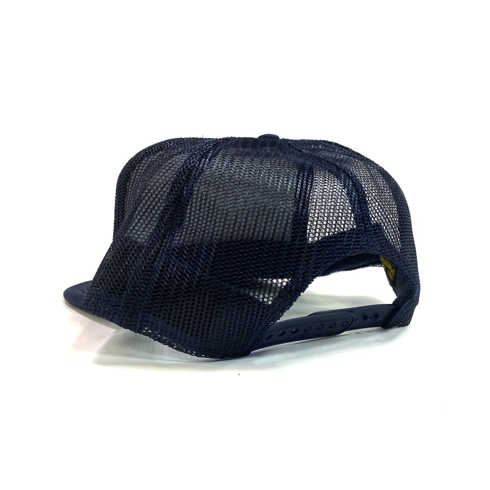 PORKCHOP - STENCIL CS MESH CAP (NAVY) / プリント メッシュキャップ