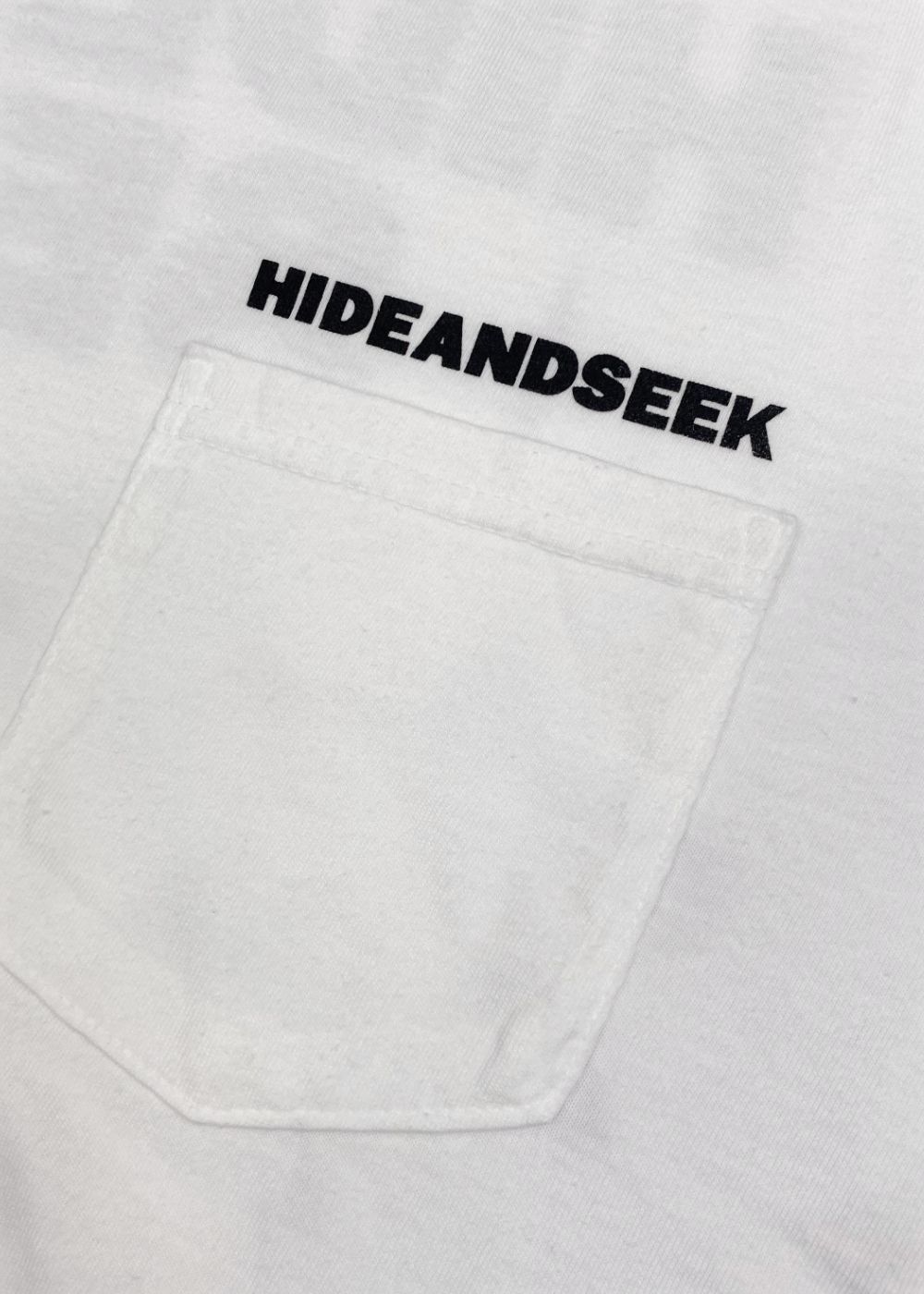 Team Pocket S/S Tee (WHITE) / ロゴ プリントTee