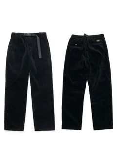 【ラスト1点】CORDUROY EASY PANTS (BLACK) / コーデュロイ イージー パンツ