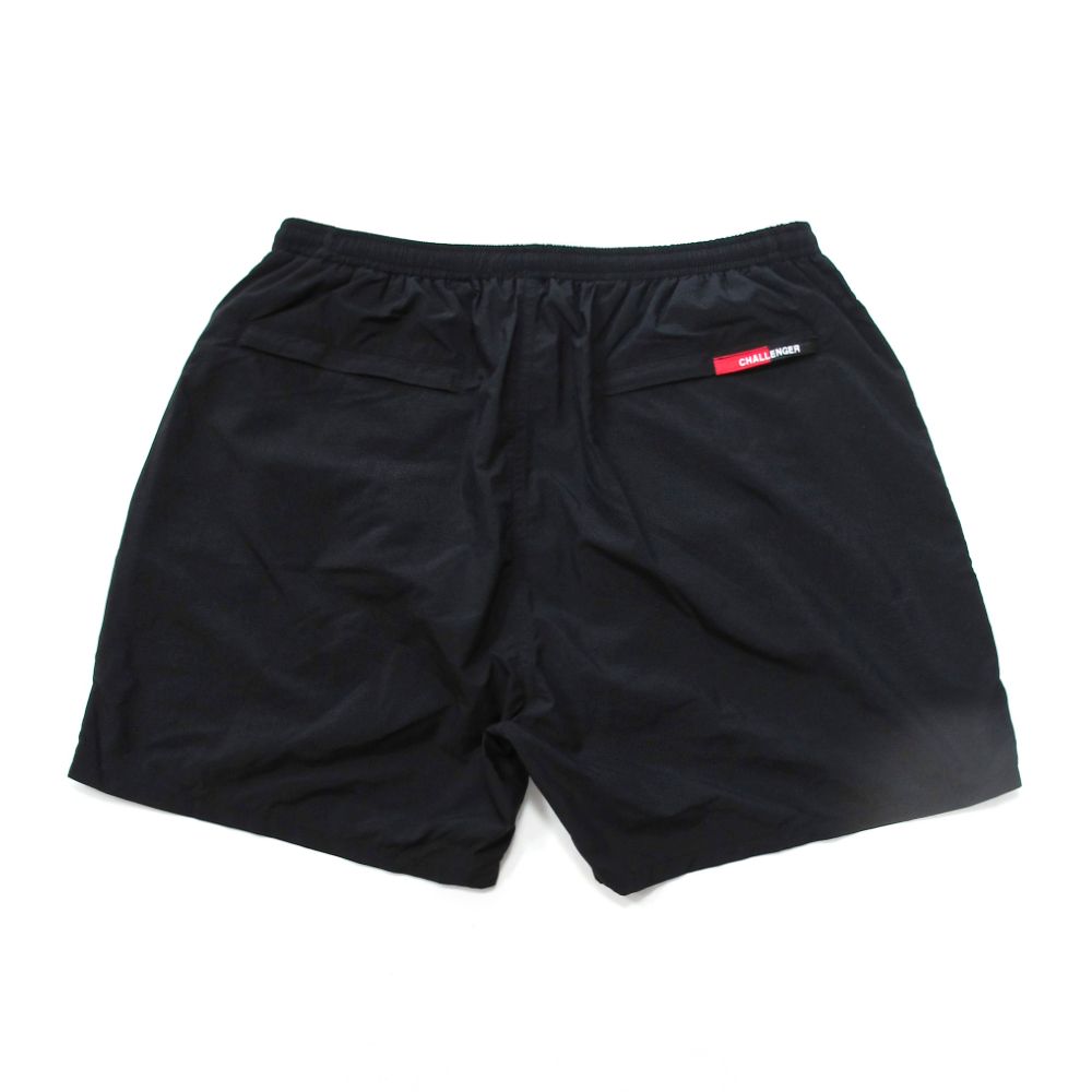 CAPTAINS HELM - × CHALLENGER BITE ME SUMMER SHORTS (BLACK