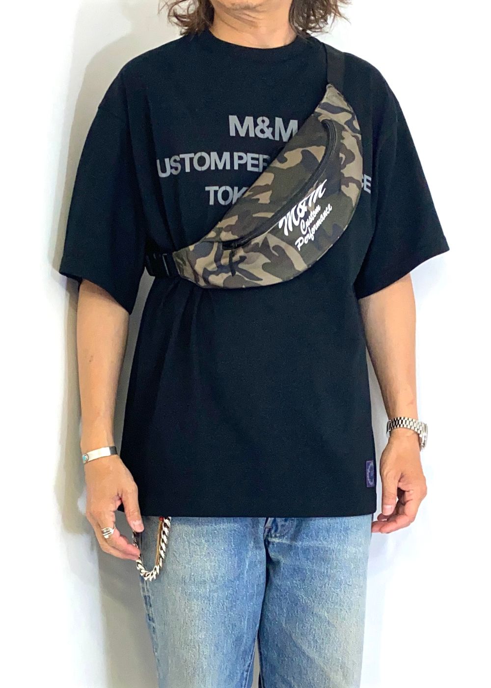 Belt Bag (WOOD CAMO) / ボディーバッグ