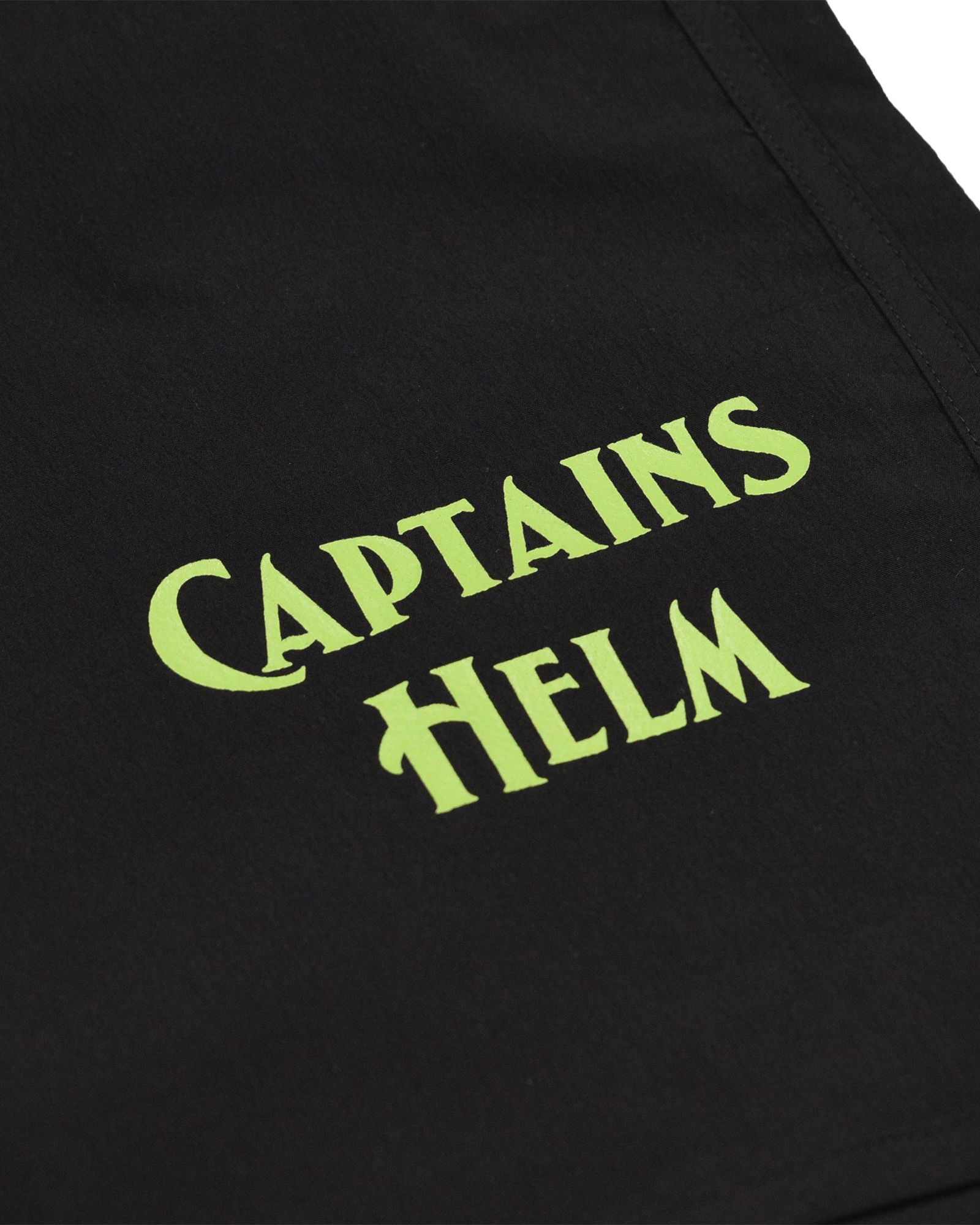 【ラスト1点】"OCEANSIDE DIVISION" HELM SURF SHORTS (BLACK) / ドライストレッチ サーフショーツ