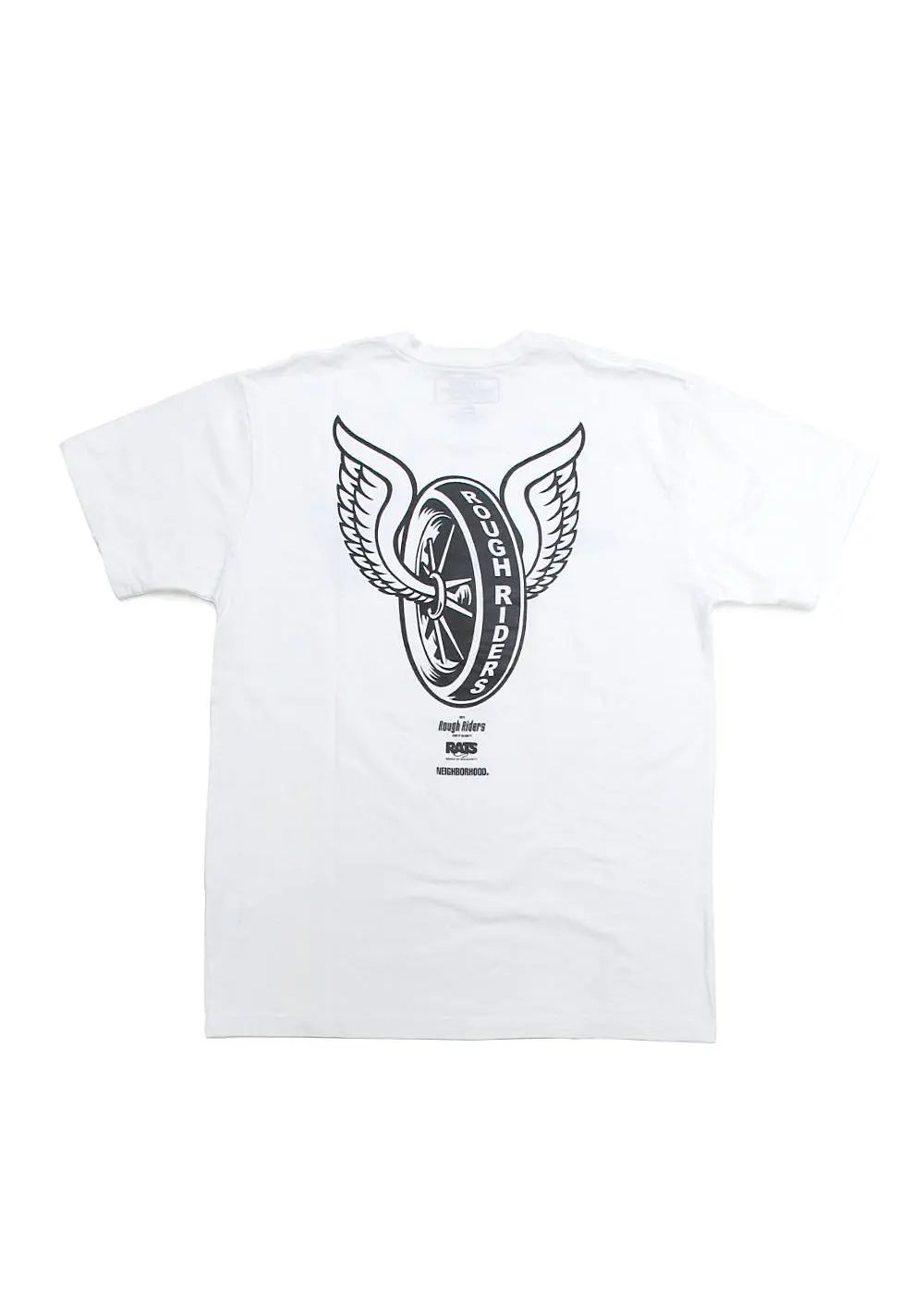 ×NEIGHBORHOOD T.R.R TEE (WHITE) / ×ネイバーフッド TOKYO ROUGH RIDERS T