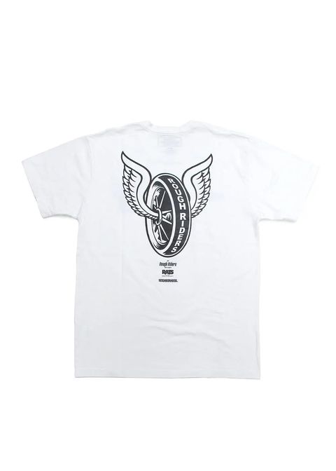 ×NEIGHBORHOOD T.R.R TEE (WHITE) / ×ネイバーフッド TOKYO ROUGH RIDERS T