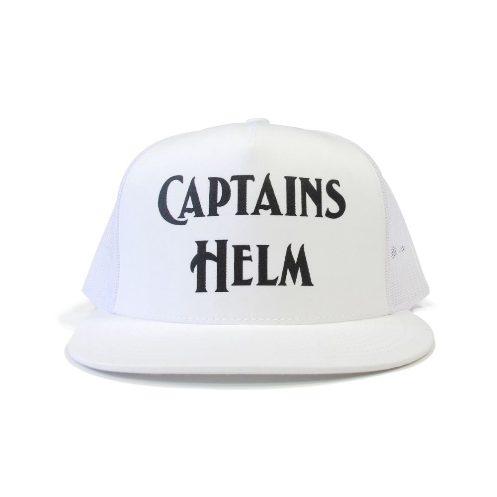 CAPTAINS HELM - 【ラスト1点 / お取り寄せ不可】LOGO MESH CAP (BLACK) / ロゴメッシュキャップ |  LOOPHOLE