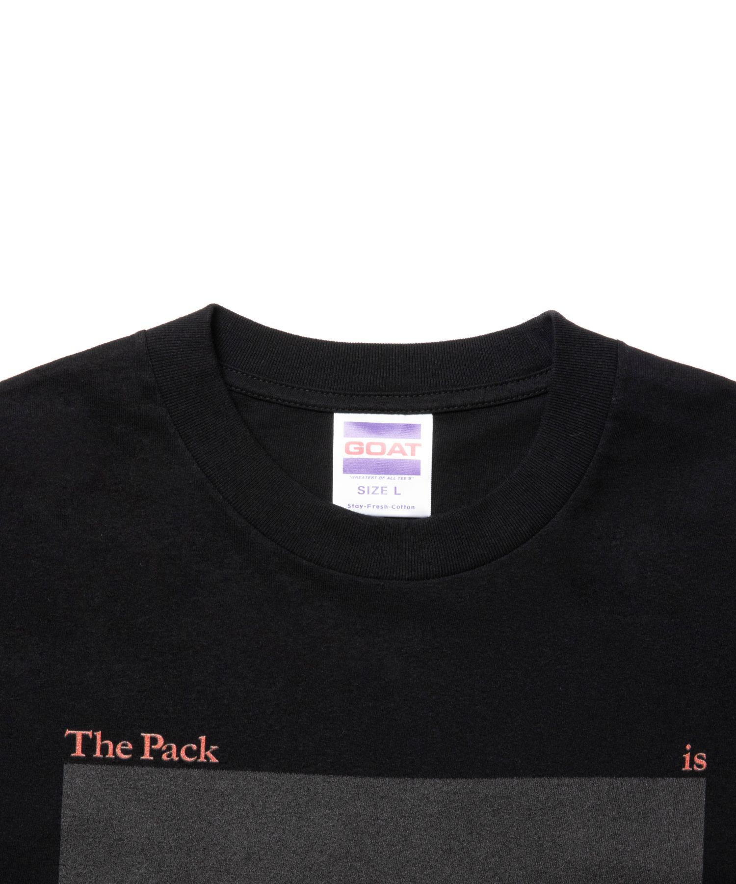 CAL NIGHT LS PHOTO TEE (BLACK) / フォト プリント Tシャツ
