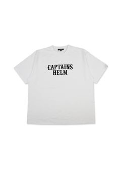 LOCALS SS TEE (WHITE) / ロゴ プリント Tシャツ