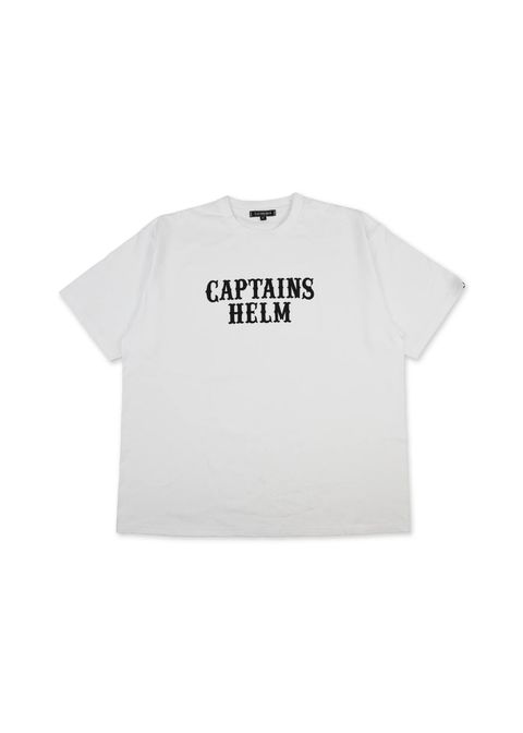 LOCALS SS TEE (WHITE) / ロゴ プリント Tシャツ