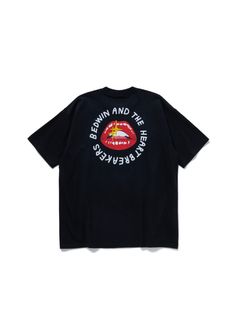 J.ANDRE Ex.S/S PRINTED TEE "FRED" (BLACK) / ×ジャン アンドレ コラボ Tシャツ