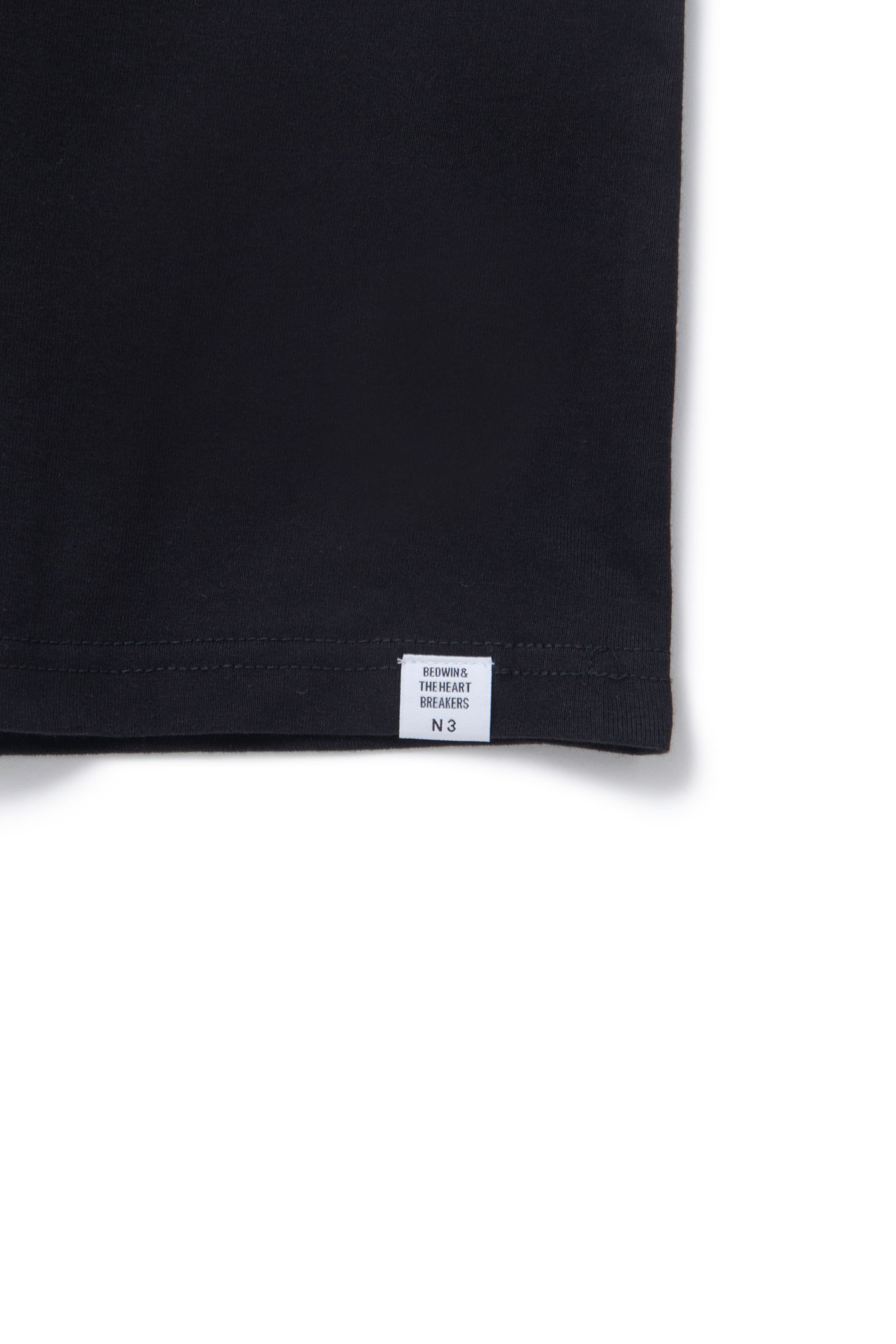 S/S LOVE ME LOGO TEE "HARBOUR" (BLACK) / カーティス・クリグ コラボ Tee