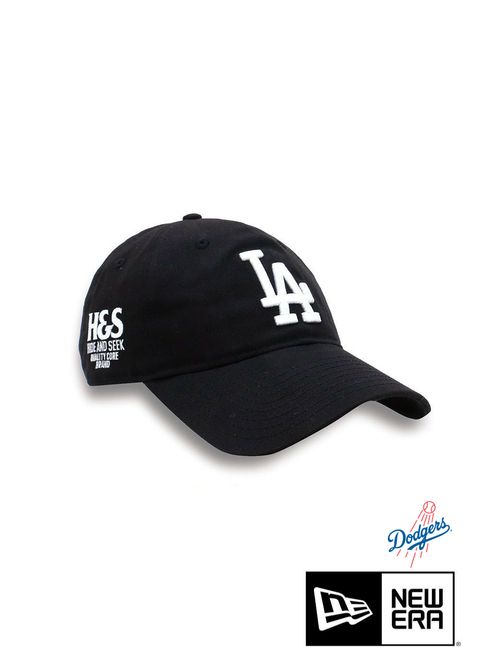 ×NEWERA / LOS ANGELES DODGERS CAP (BLACK) / ニューエラ コラボベースボールキャップ