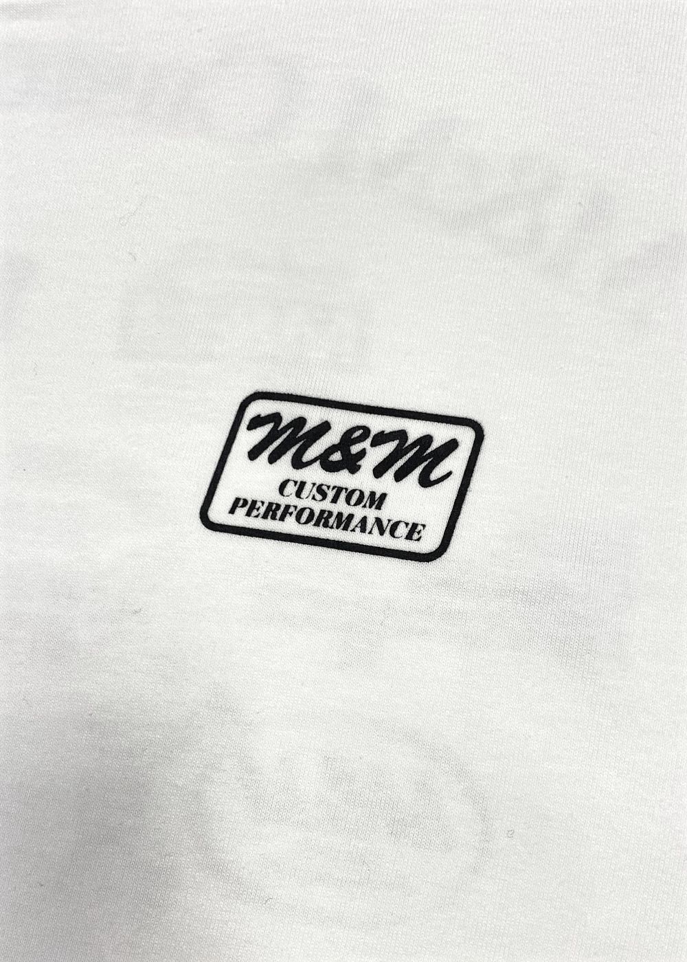 PRINT TEE (WHITE) / ロゴ プリント Tシャツ