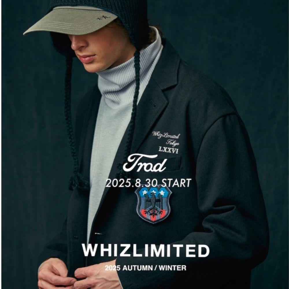 WHIZLIMITED 25'AW LOOKBOOK公開中！