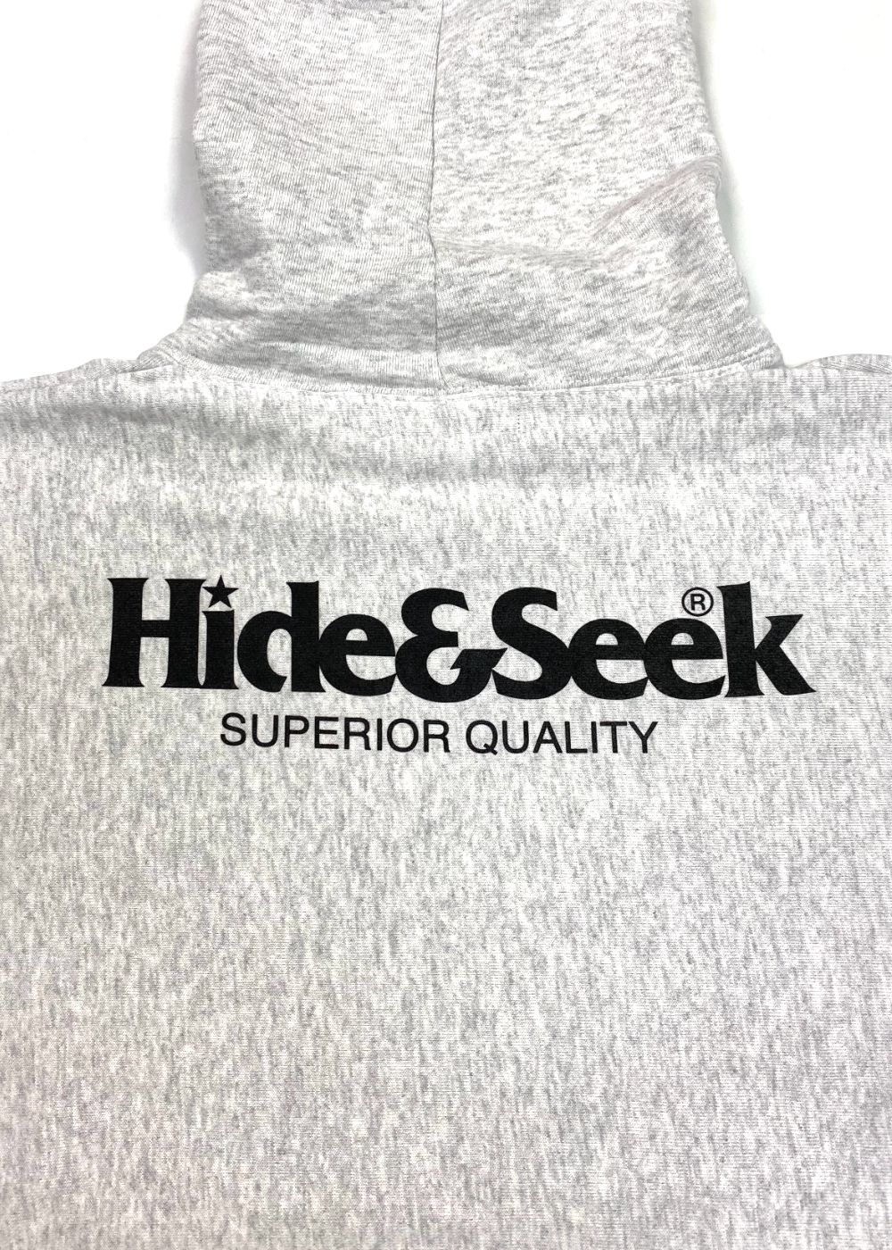 Logo Hooded Sweat Shirt-2 (LIGHT GRAY) / ロゴ スウェット パーカー