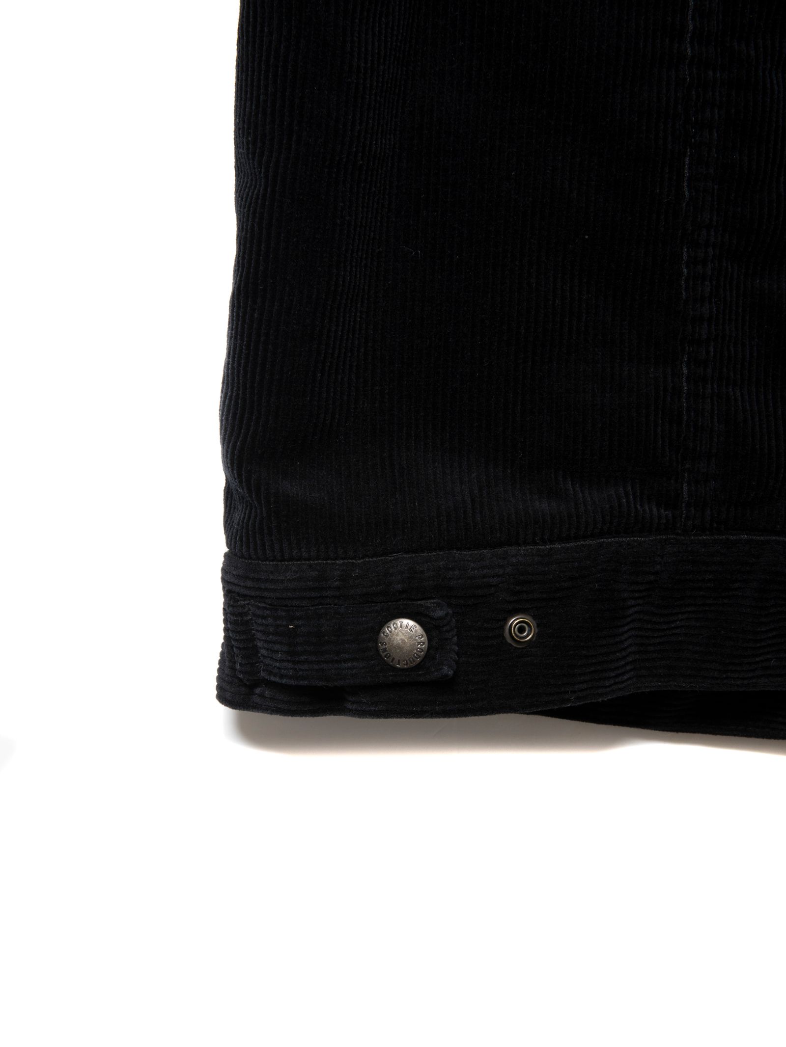 COOTIE PRODUCTIONS - Corduroy Cattleman Jacket (BLACK×BEIGE