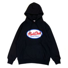 2nd OVAL HOODIE (BLACK) / 2nd オーバルロゴ スウェットパーカー