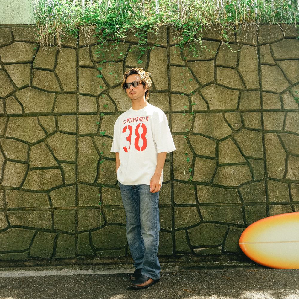 CHSW FBT (WHITE) / フットボール Tシャツ