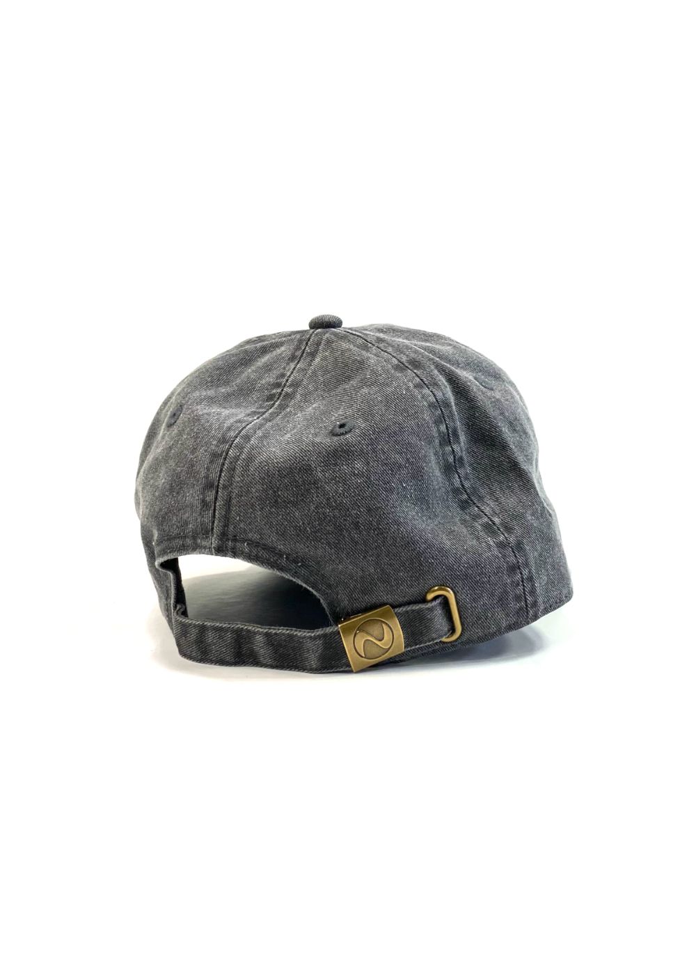 HDNSK CAP (CHARCOAL GRAY) / 刺繍ロゴ ベースボールキャップ