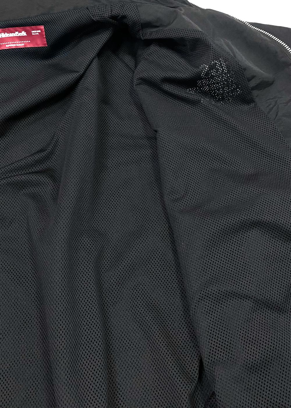 Track Jacket (BLACK) / ナイロン トラック ジャケット / セットアップ可能