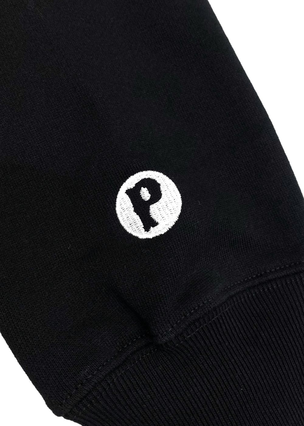 【ラスト1点】CIRCLE PORK ZIP UP HOODIE (BLACK) / サークルポーク スウェット ジップパーカー