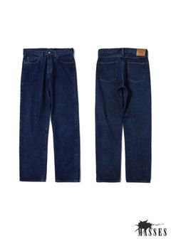 5P POKET PANTS P WASH (×MASSES) (INDIGO) / マシス コラボレーション デニム パンツ