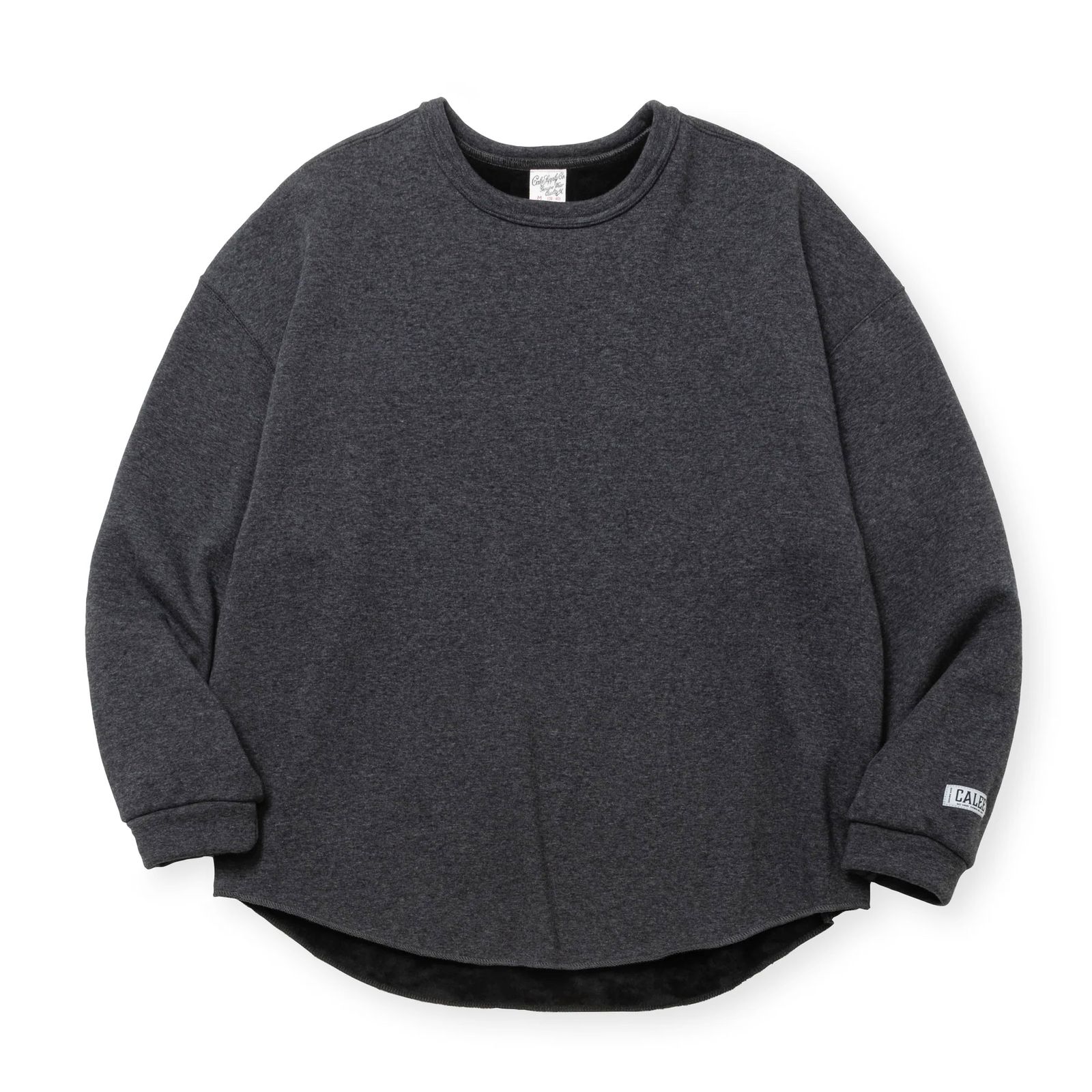 BOMBERHEAT®︎ MULTI WAY DROP CS (CHARCOAL) / ボンバーヒート ビッグシルエット カットソー