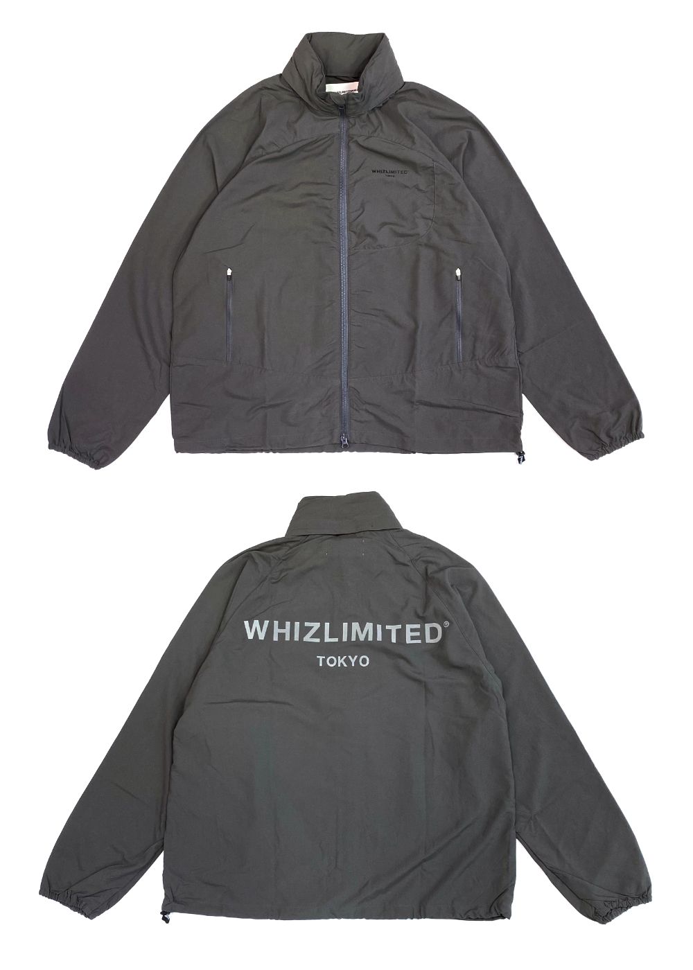 WHIZ LIMITED - WIND JACKET (CHARCOAL) / セットアップ