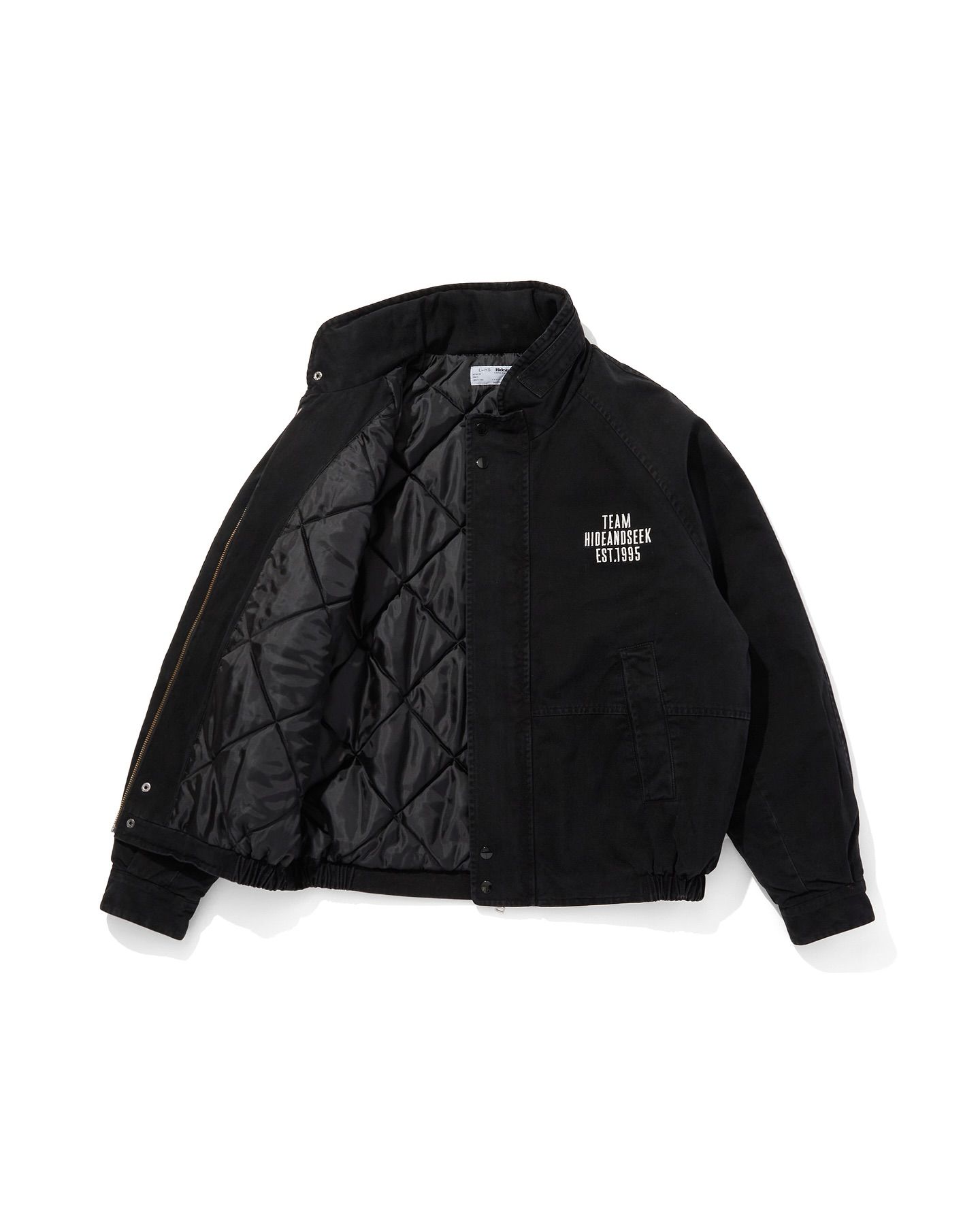Washed Sailing Jacket (BLACK) / オリジナル セーリング ジャケット