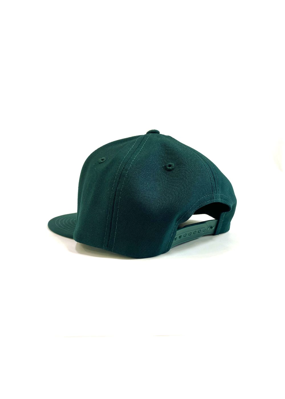 H-Baseball CAP (GREEN) / 刺繍ロゴ ベースボールキャップ