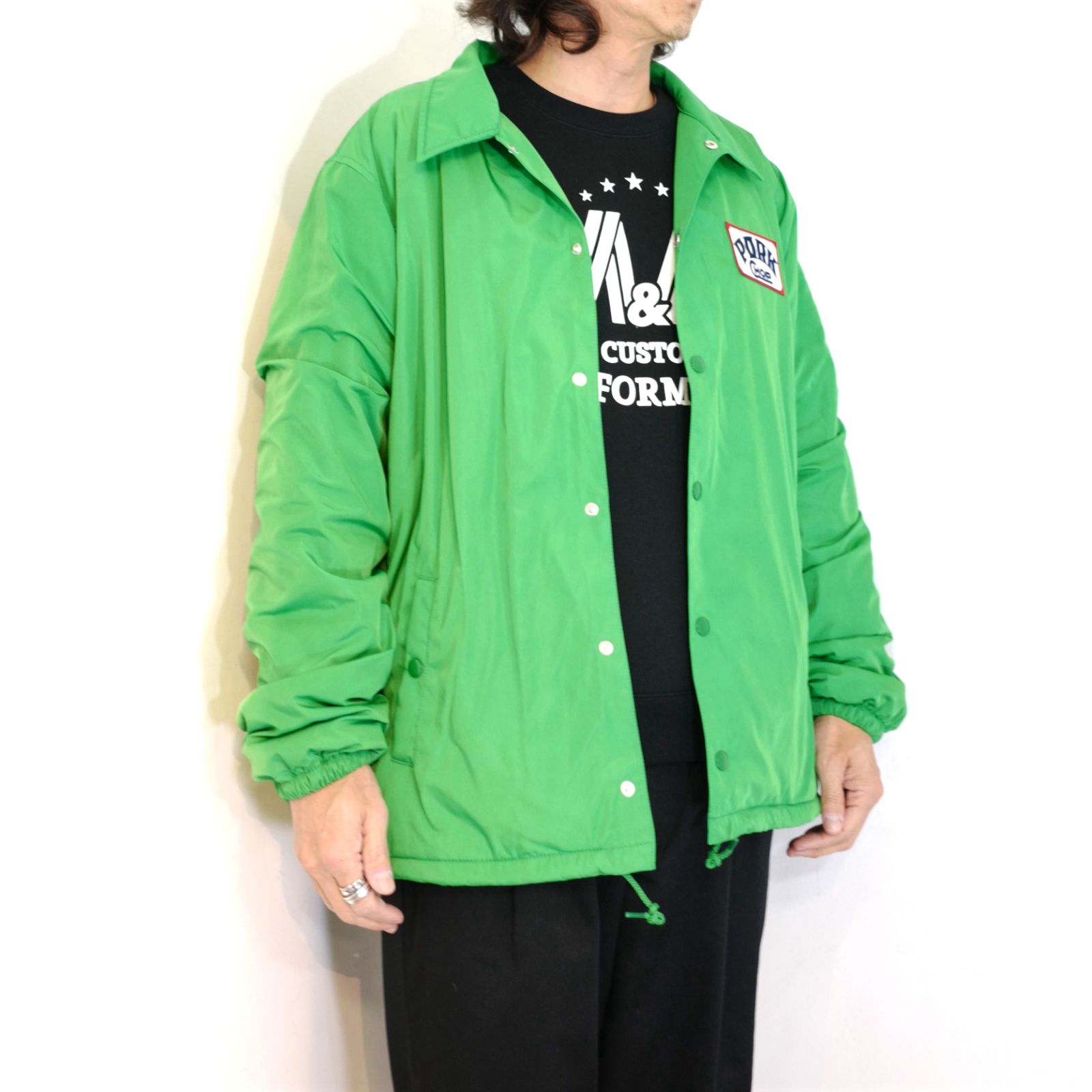 PORKCHOP - ORIGINAL BOA COACH JKT (GREEN) / オリジナル ボア ...