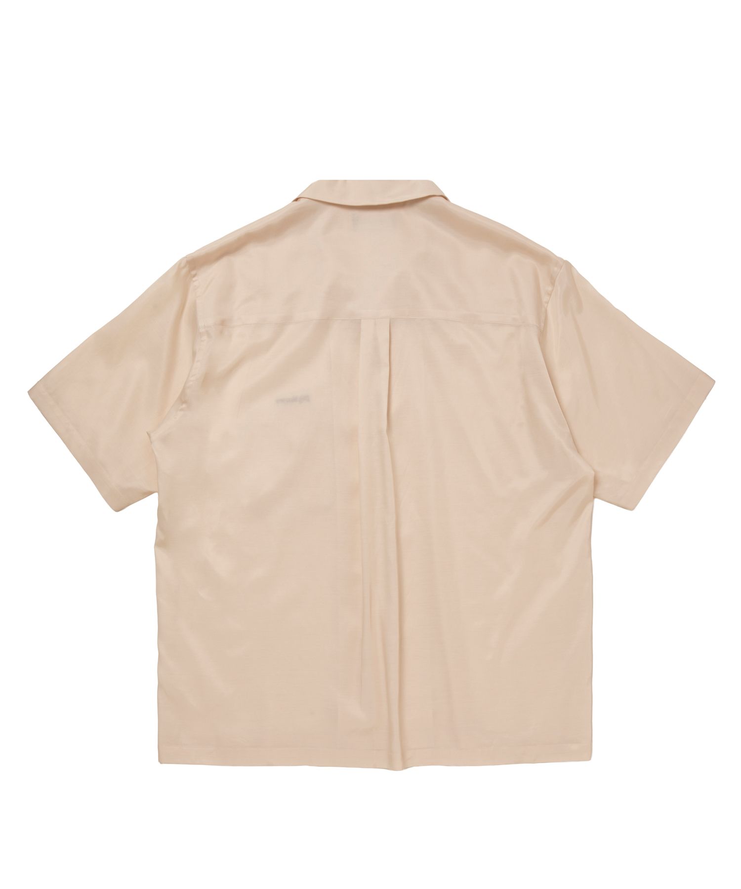 R9 BOWLER SS SHIRT (IVORY) / オープンカラー シャツ
