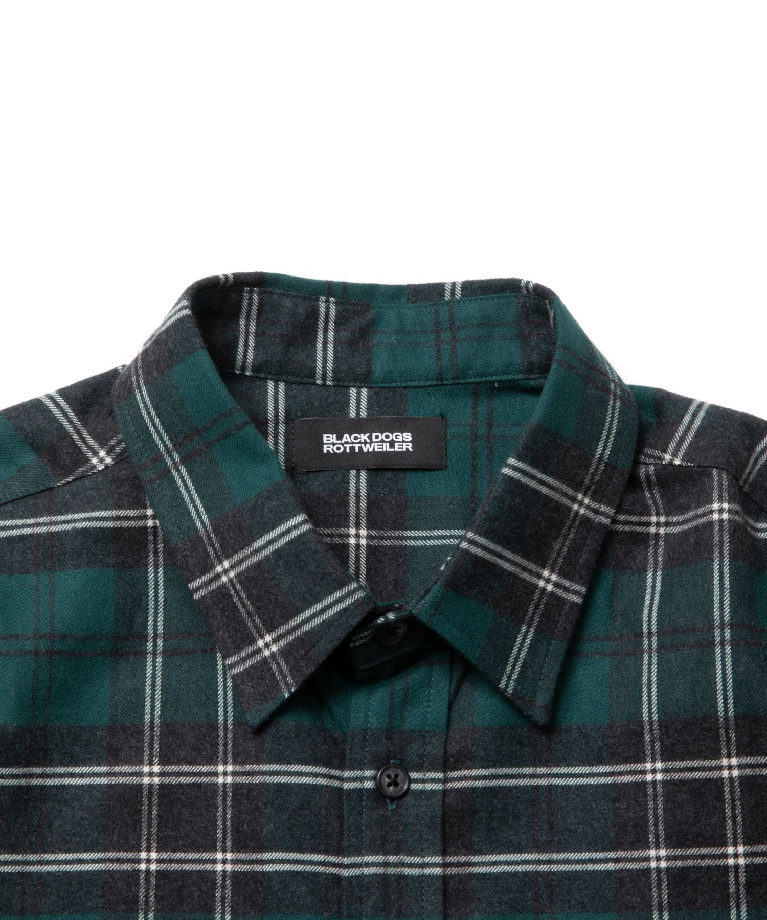 ROTTWEILER (ロットワイラー)Check Regular Collar LS Shirt