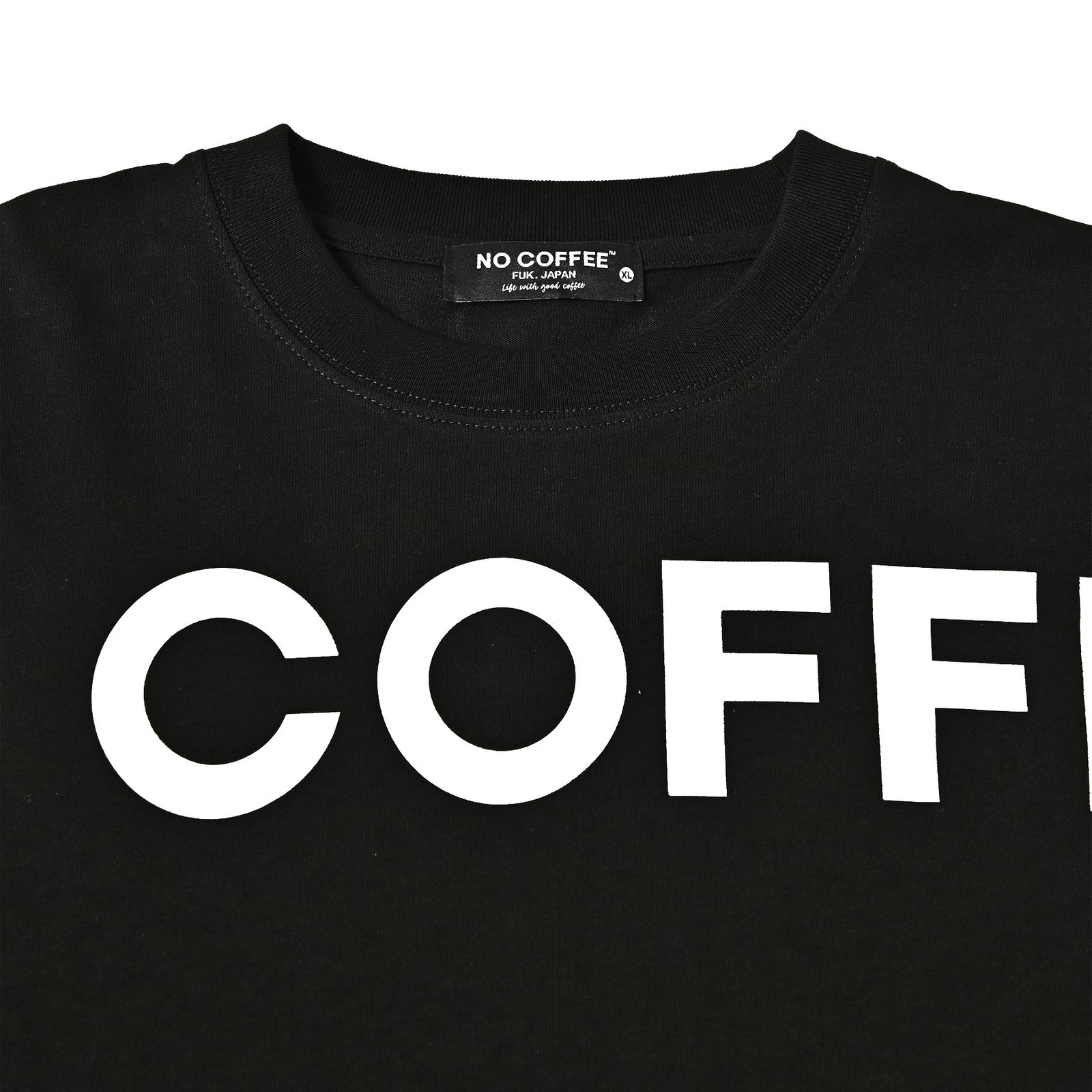 ビッグロゴプリントL/S TEE (BLACK)