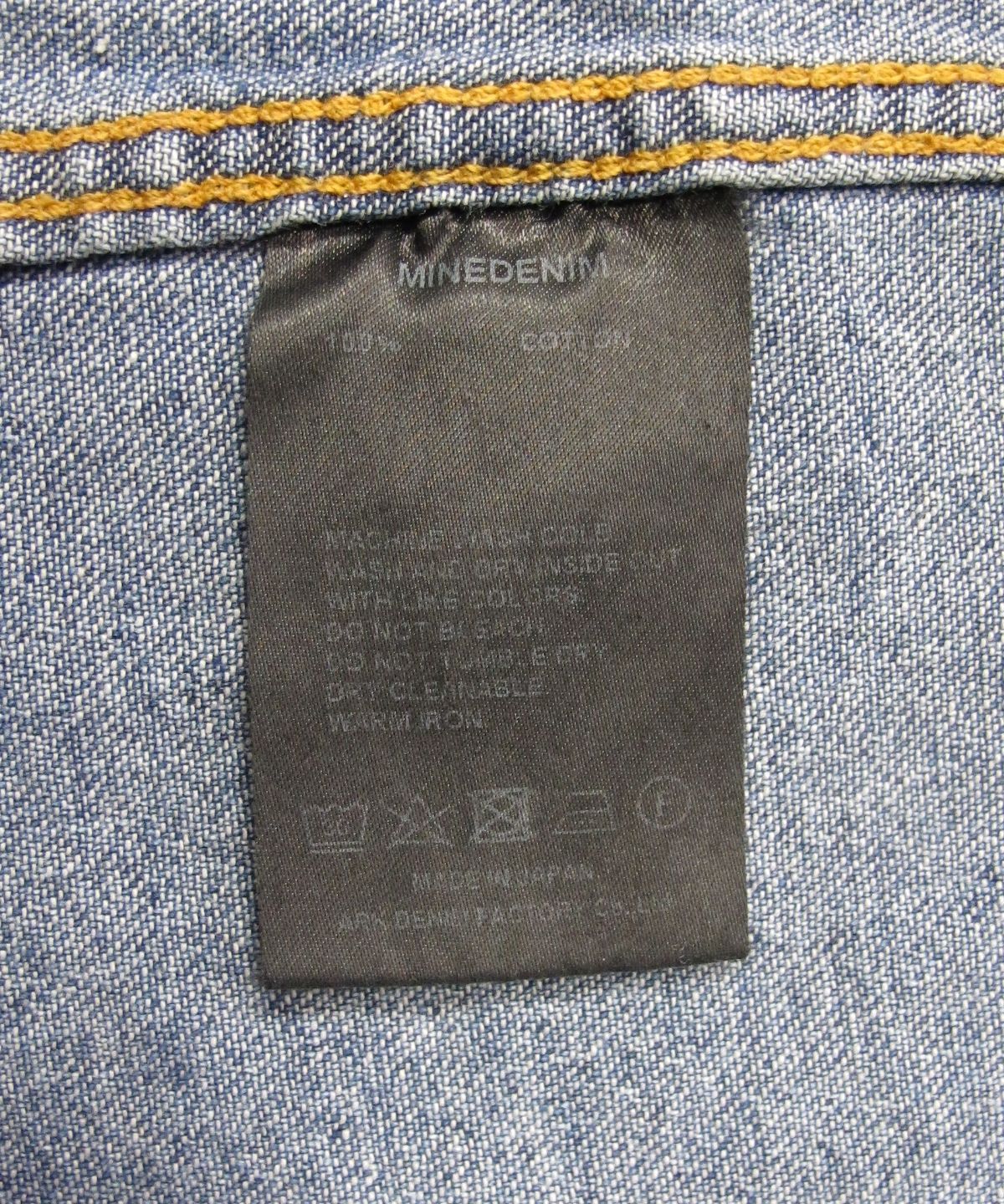 MINEDENIM - DENIM WESTERN SH USD (USD) / デニムウエスタン