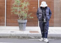 MINEDENIM × NONNATIVE COLLABORATION DOWN VEST