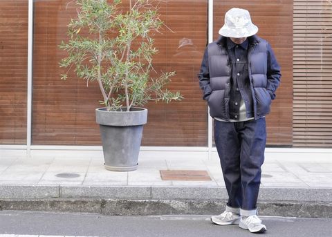 MINEDENIM × NONNATIVE COLLABORATION DOWN VEST