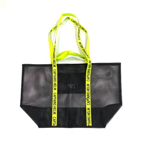 MESH TOTE BAG M (BLACK) / メッシュ トートバッグ